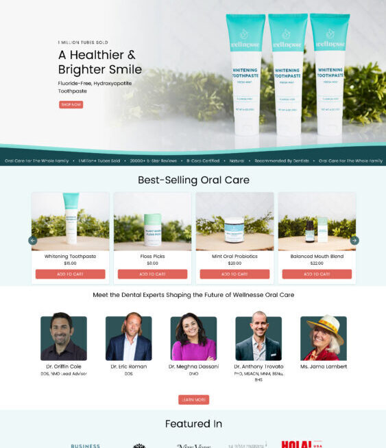 Wellnesse was started by a mom who was struggling with her own health. After doing tons of research, she realized most of the products on store shelves were filled with toxic ingredients.