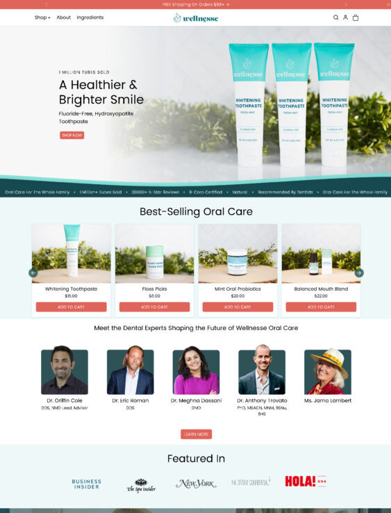 Wellnesse was started by a mom who was struggling with her own health. After doing tons of research, she realized most of the products on store shelves were filled with toxic ingredients.