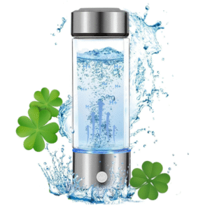 Hydrogen Water Bottle Generator, Portable Hydrogen Water Ionizer Machine Rechargeable,Hydrogen Rich Water Glass Health Cup for Travel 420ml Gift for Friends/Women/Men/Mom/Father/Grandpa/Grandma