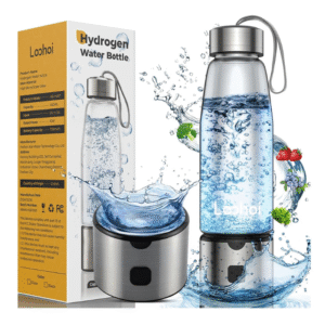 Hydrogen Water Bottle Generator,2025 New Hydrogen Water Bottle with Advanced SPE/PEM Tech-3 Min Up to 2300+ PPB,Portable & Rechargeable Hydrogen Water Ionizer Machine for Home,Office and Travel