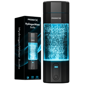 PRODIGYX Hydrogen Water Bottle - Up to 5.8 PPM Potency - 210ML for Fast Consumption - Portable Hydrogen Generator - Thick Bottle - Water Molecular Ionizer - Premium Bottle AUS Owned