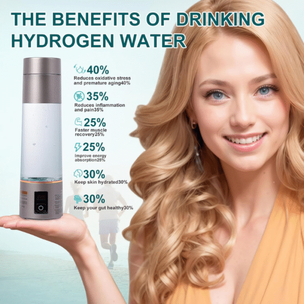 Second image of 2025 New Hydrogen Water Bottle - Manufacturing up to 4000+ppb Hydrogen Water Bottle Generator - Easy to Carry - Anytime Hydrogen Production.The Best Gift for Mother's Day